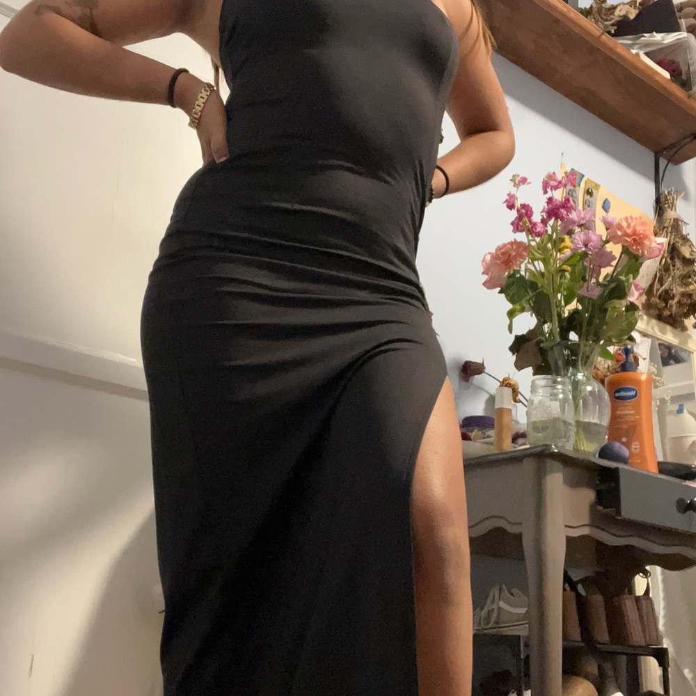 Elegant Black Evening Dress